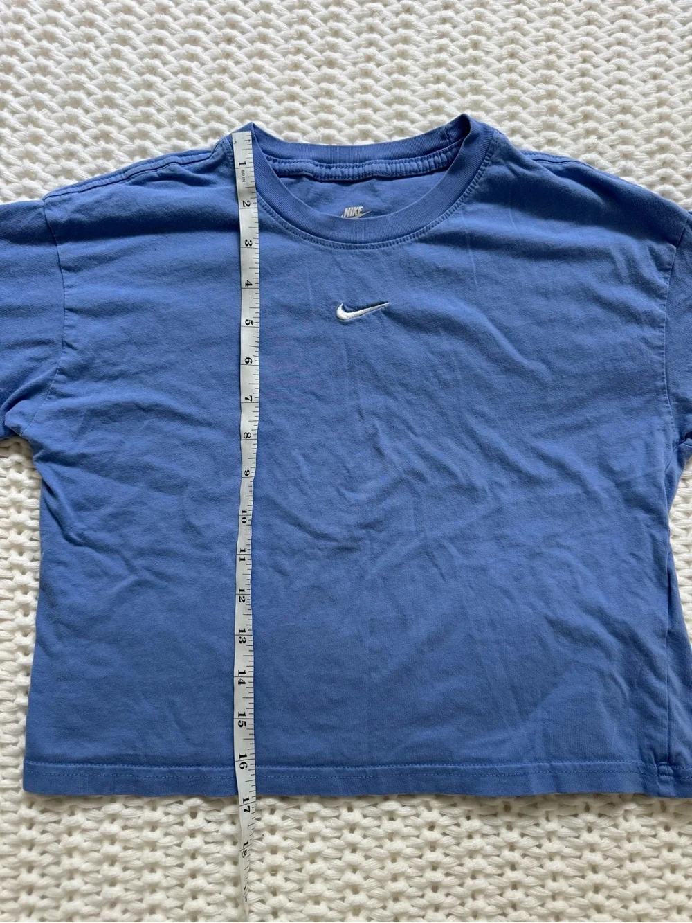 Baby’s Nike Light Blue Short-Sleeve Crewneck T-Shirt